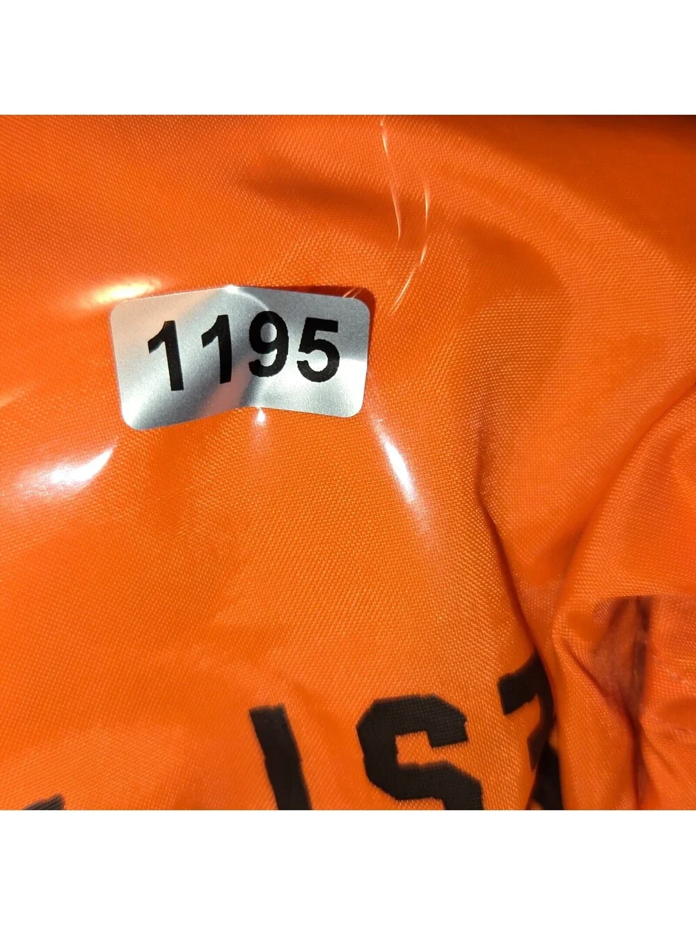 Vintage Granny's Liquor Store Jacket Men's XL Orange Pla-Jac Dunbrooke 70's